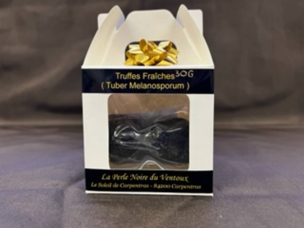 Boite Cadeau : Truffes fraîches noires en 30gr ( Tuber malanosporum )